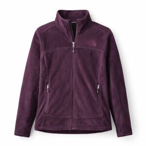 Mountain Hardwear Fleece Jacket Polyester Maroon Purple Women M Full Zip